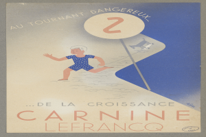 Eine Person in einem leuchtend gelben Kleid lächelt in der Mitte eines Faschingsplakats, umgeben von der fetten, schwarzen Schrift 'Fasching'.